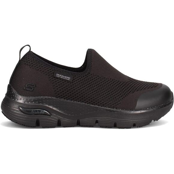 NWT Skechers Women's Work Arch Fit Absidy SR Slip On, Black-Size 11 US - Picture 2 of 6